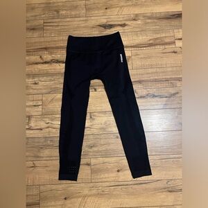 Gymshark Energy Seamless Women's Long Training Tights - Black Size X-Large